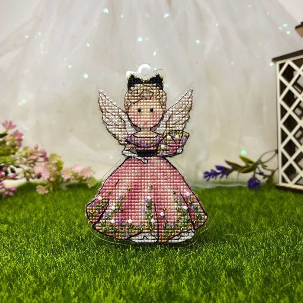 Unicstitch Counted Cross Stitch Kit on Plastic 1058 – Summer Angel