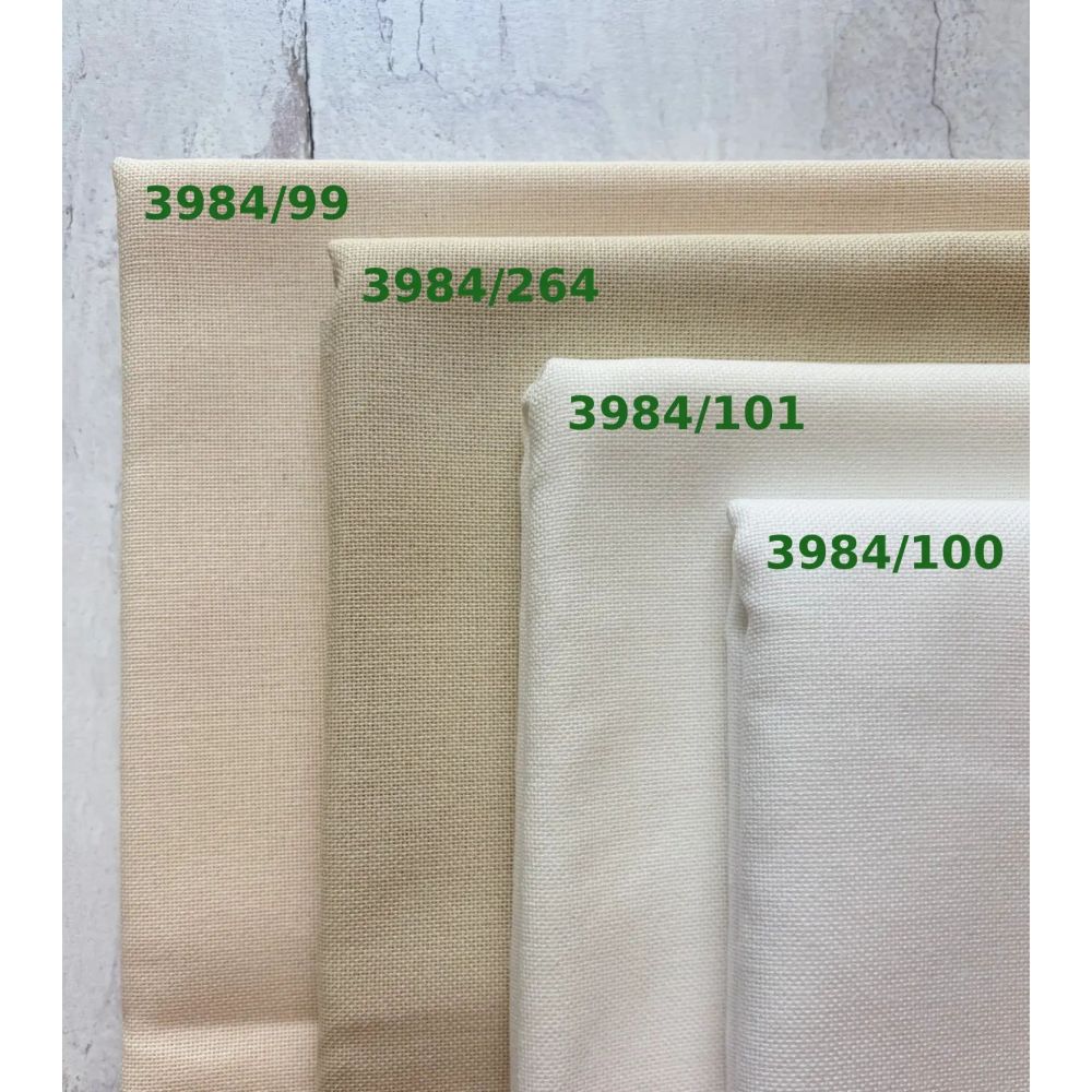 Zweigart 32 Count Lugana Murano Evenweave Fabric 3984/264 – Ivory