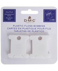 DMC Plastic Floss Bobbins, 28/Pkg, 6102