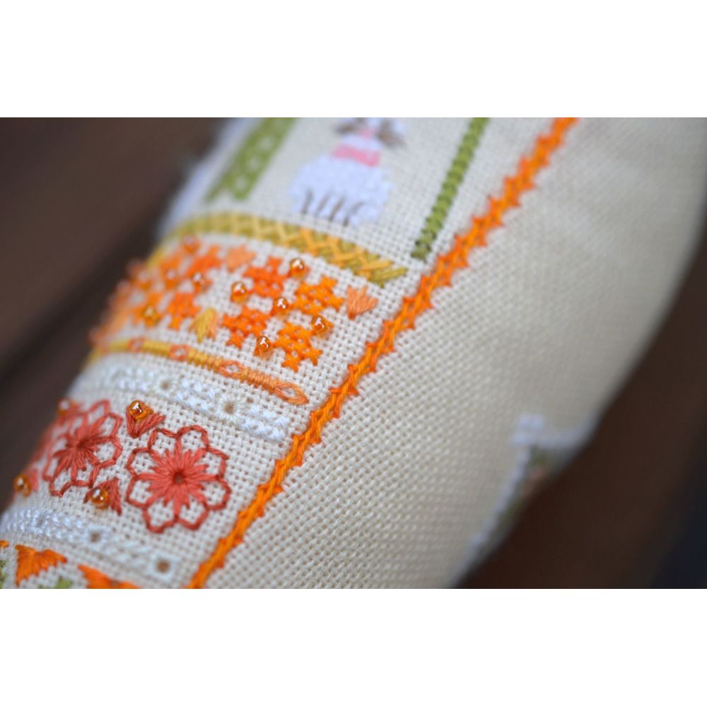 Eared Carrot Cross Stitch Kit – Tela Artis X-351 – Spring Easter Decor
