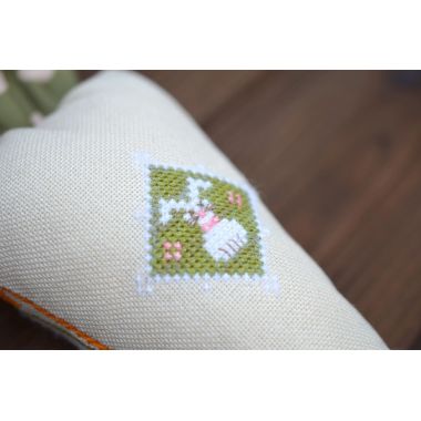 Eared Carrot Cross Stitch Kit – Tela Artis X-351 – Spring Easter Decor
