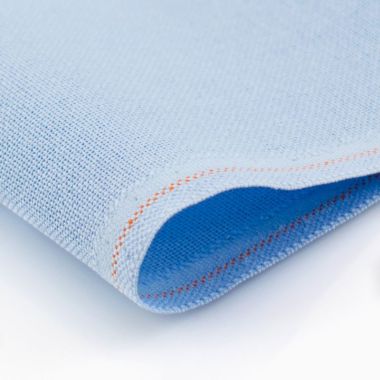 Zweigart 32 Count Lugana Murano Evenweave Fabric 3984/503 – Light Blue