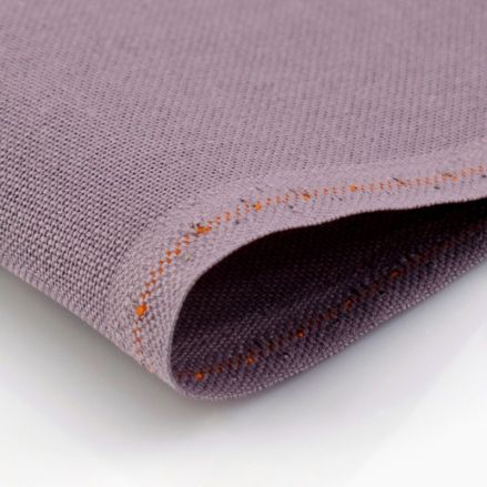 Zweigart 32 Count Lugana Murano Evenweave Fabric 3984/5045 – Grey Mauve