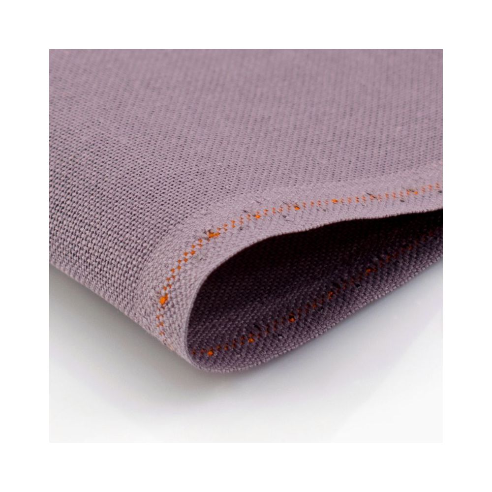 Zweigart 32 Count Lugana Murano Evenweave Fabric 3984/5045 – Grey Mauve