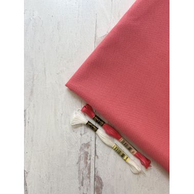 Zweigart 32 Count Lugana Murano Evenweave Fabric 3984/4077 – French Rose