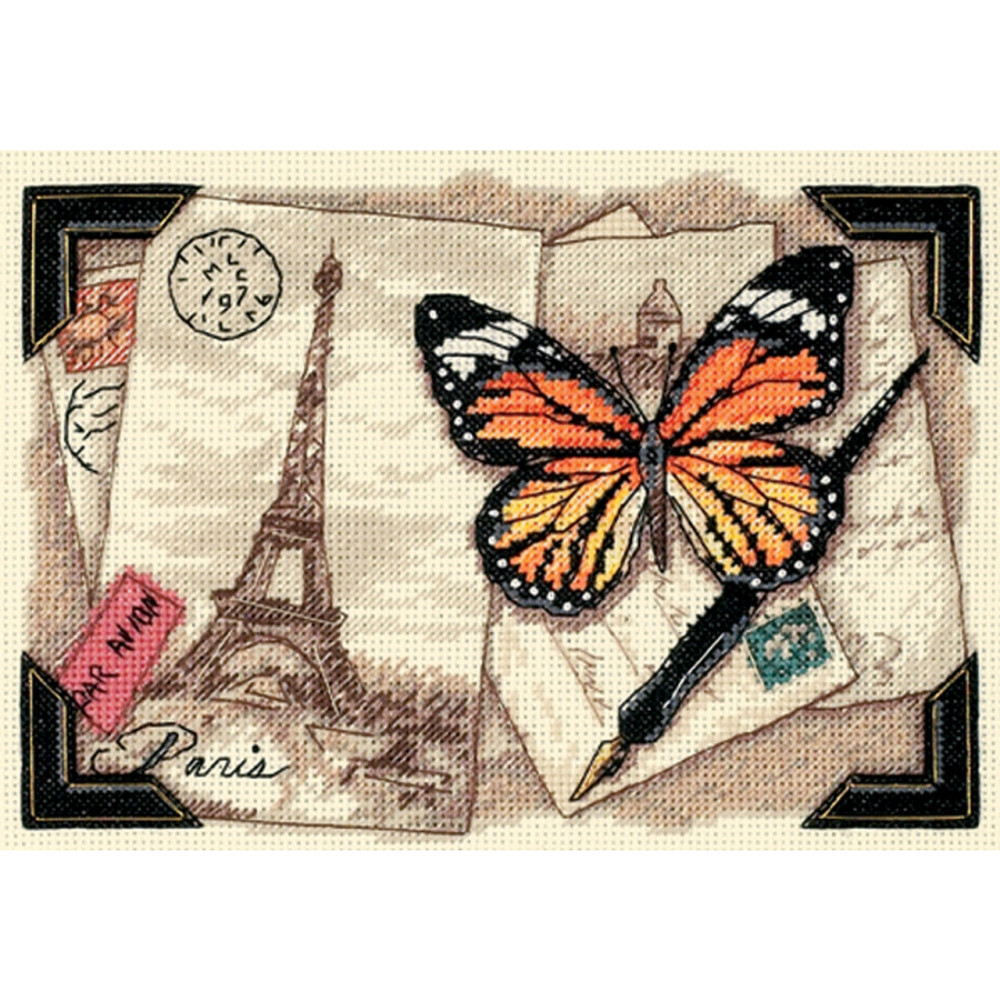 Counted Cross Stitch Kit Travel Memories, Dimensions 6996