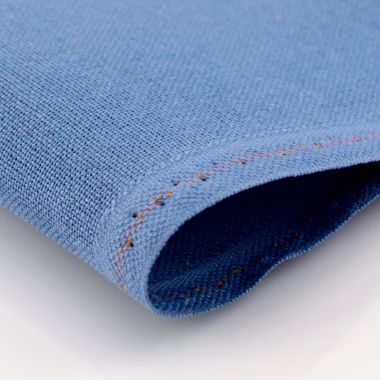 Zweigart 32 Count Lugana Murano Evenweave Fabric 3984/522 – Colonial Blue