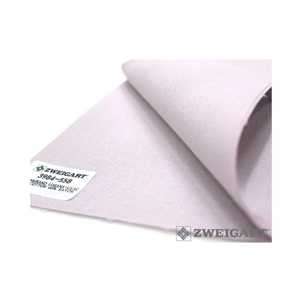 Zweigart 32 Count Lugana Murano Evenweave Fabric 3984/558 – Lilac
