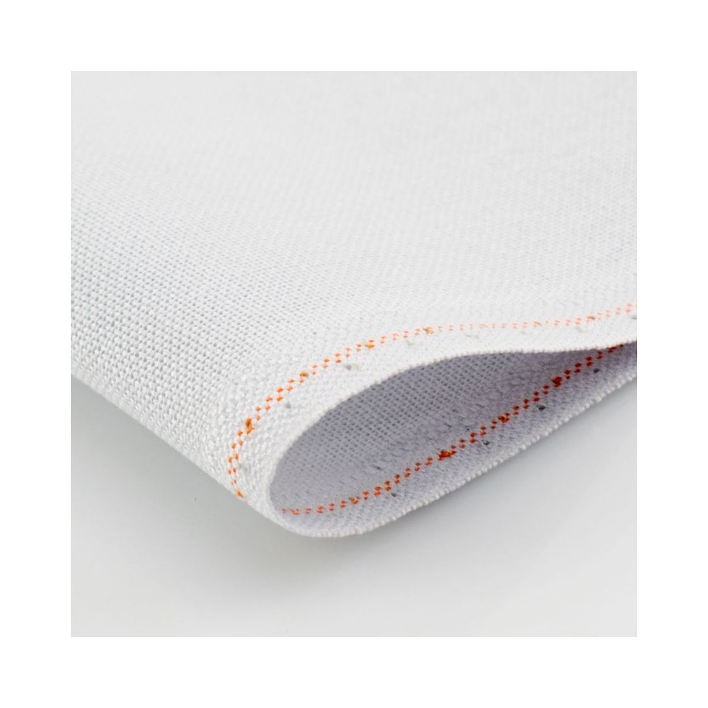 Zweigart 32 Count Lugana Murano Evenweave Fabric 3984/7011 – Silvery Moon