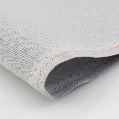 Zweigart 32 Count Lugana Murano Evenweave Fabric 3984/705 – Pearl Grey