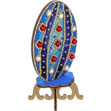 Wonderland Crafts Wooden Cross Stitch Kit FLW-037 – Easter Egg