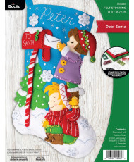 Bucilla ® Seasonal - Felt - Stocking Kits - Dear Santa - 89583E