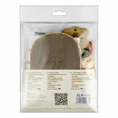 Wonderland Crafts Wooden Cross Stitch Kit FLW-048 – Snow Globe