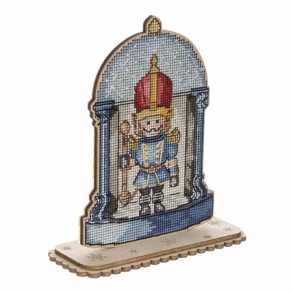 Wonderland Crafts Wooden Cross Stitch Kit FLW-049 – Snow Globe