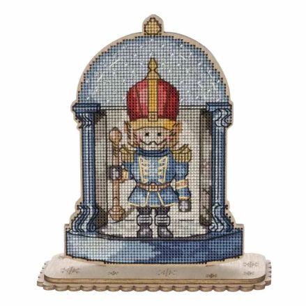 Wonderland Crafts Wooden Cross Stitch Kit FLW-049 – Snow Globe