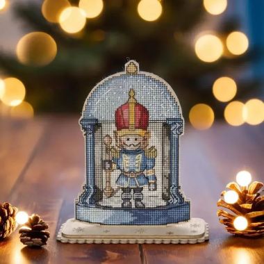 Wonderland Crafts Wooden Cross Stitch Kit FLW-049 – Snow Globe
