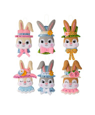 Bucilla ® Seasonal - Felt - Ornament Kits - Easter Bonnet Parade - 89578E