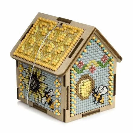 Wonderland Crafts Wooden Cross Stitch Kit FLW-062 – Spring House