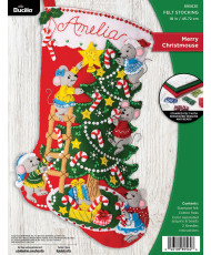 Bucilla ® Seasonal - Felt - Stocking Kits - Merry Christmouse - 89562E