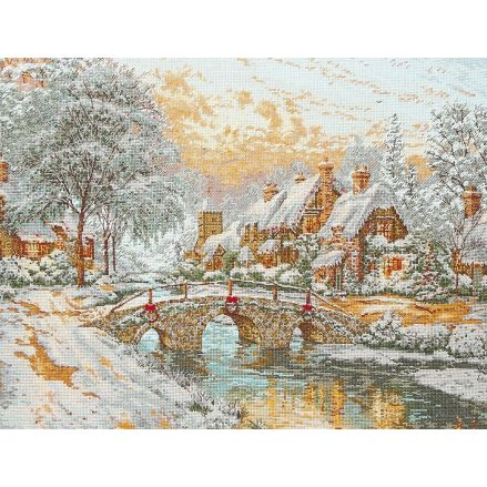 Anchor Maia Counted Cross Stitch Kit 5678000-01062 – Cobblestone Christmas