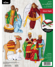 Bucilla ® Seasonal - Felt - Ornament Kits - Silent Night - 89572E