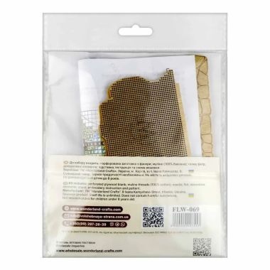Wonderland Crafts Wooden Cross Stitch Kit FLW-069 – Colorful Facades