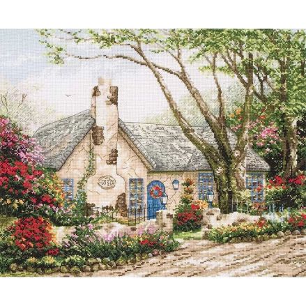 Anchor Maia Counted Cross Stitch Kit 5678000-01080 – Morning Glory Cottage