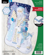 Bucilla ® Seasonal - Felt - Stocking Kits - Winter Wonderland - 89540E