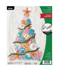 Bucilla ® Seasonal - Felt - Home Decor - Coastal Christmas Wall Hanging - 89500E