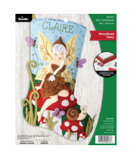 Bucilla ® Seasonal - Felt - Stocking Kits - Woodland Fairy - 89476E