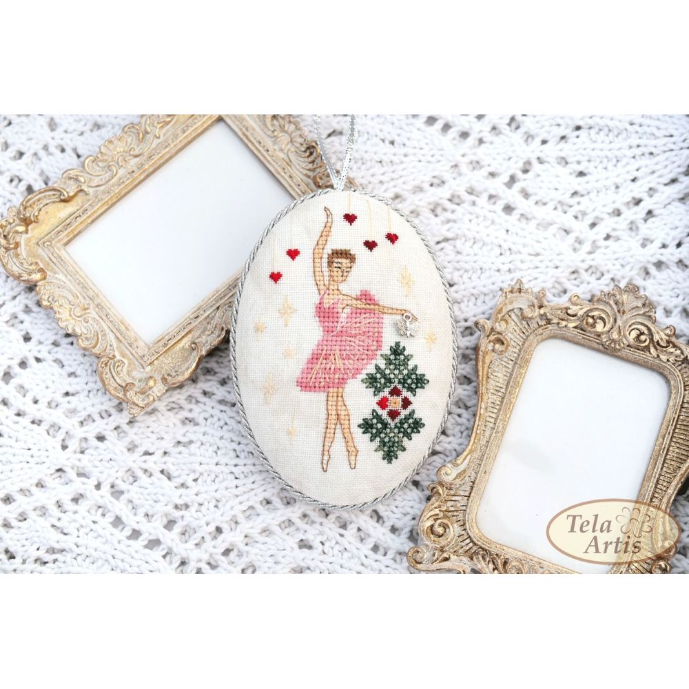 Pin Keep Ballerina Cross Stitch Kit Tela Artis X-403 – Christmas Ornament – Vintage Ballerina Embroidery Pin Keep Ballerina Cross Stitch Kit Tela Artis X-403 – Christmas Ornament – Vintage Ballerina Embroidery