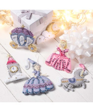 Bucilla ® Seasonal - Felt - Ornament Kits - Fairytale Princess - 89487E