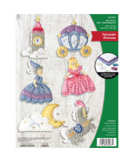 Bucilla ® Seasonal - Felt - Ornament Kits - Fairytale Princess - 89487E