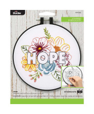 Bucilla ® Stamped Embroidery - Hope - 49456E