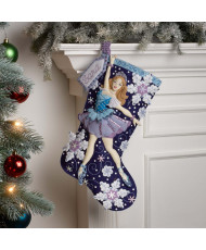 Bucilla ® Seasonal - Felt - Stocking Kits - Snowflake Ballerinia - 89324E