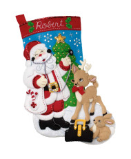 Bucilla ® Seasonal - Felt - Stocking Kits - Doctor Santa - 89325E