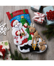 Bucilla ® Seasonal - Felt - Stocking Kits - Doctor Santa - 89325E