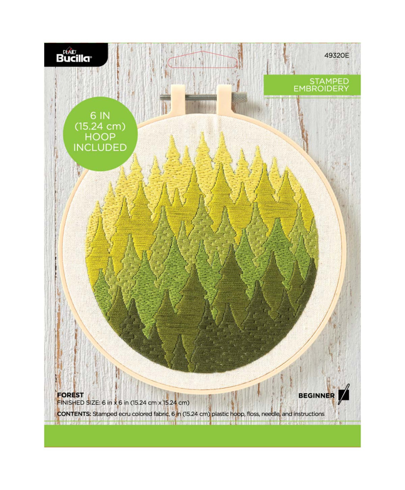 Bucilla ® Stamped Embroidery - Forest - 49320E