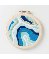 Bucilla ® Stamped Embroidery - Geode - 49321E