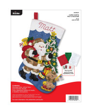 Bucilla ® Seasonal - Felt - Stocking Kits - Camo Santa - 86980E