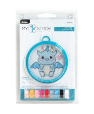 Bucilla ® My 1st Stitch™ - Counted Cross Stitch Kits - Mini - Dragon - 47900E