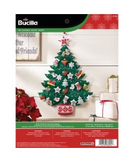 Bucilla ® Seasonal - Felt - Home Decor - Advent Calendar Kits - Nordic Tree - 86584