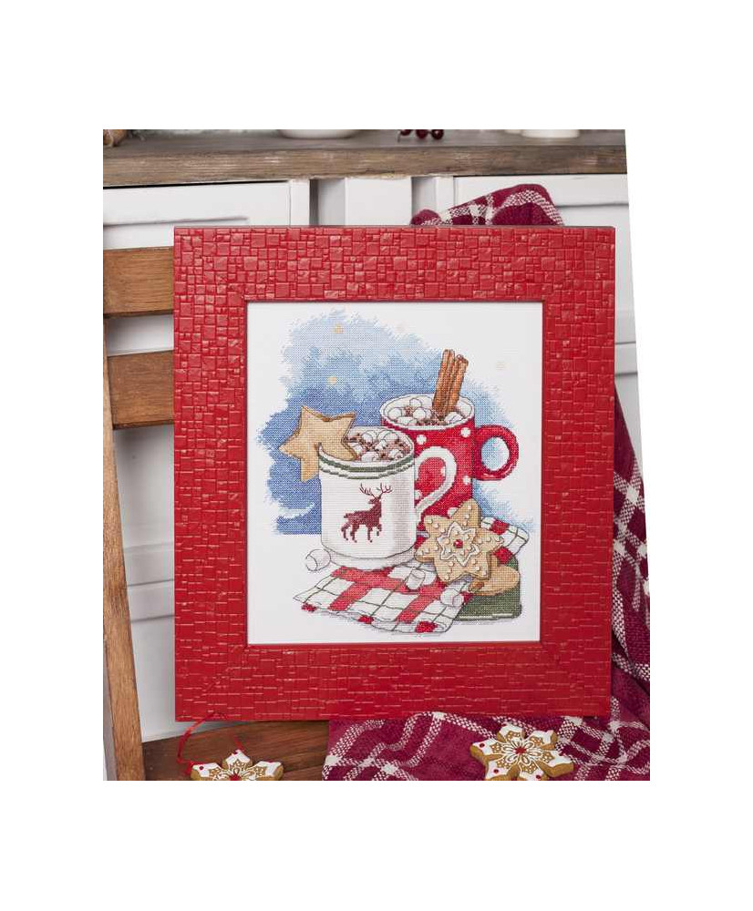 Cross-Stitch Kit “Coffee for two” Iris Design 05529