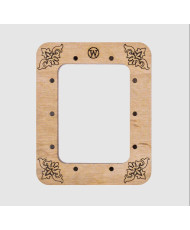 Hoop plywood magnetic for embroidery, ornament, Wonderland Crafts WLMP-008