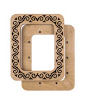 Hoop plywood magnetic for embroidery, light ornament, Wonderland Crafts WLMP-004