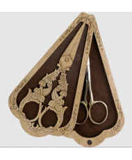 Case for scissors plywood, 6,5*12 cm, Wonderland Crafts WLZB-079