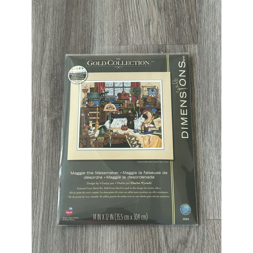 Dimensions Counted Cross Stitch Kit 03884 – Maggie the Messmaker
