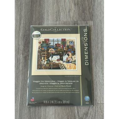 Dimensions Counted Cross Stitch Kit 03884 – Maggie the Messmaker