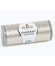 Metallic threads Diamant Grande light silver, G168, DMC