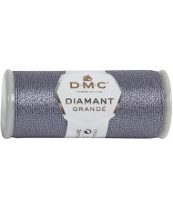 Metallic threads Diamant Grande Anthracite grey, G317, DMC